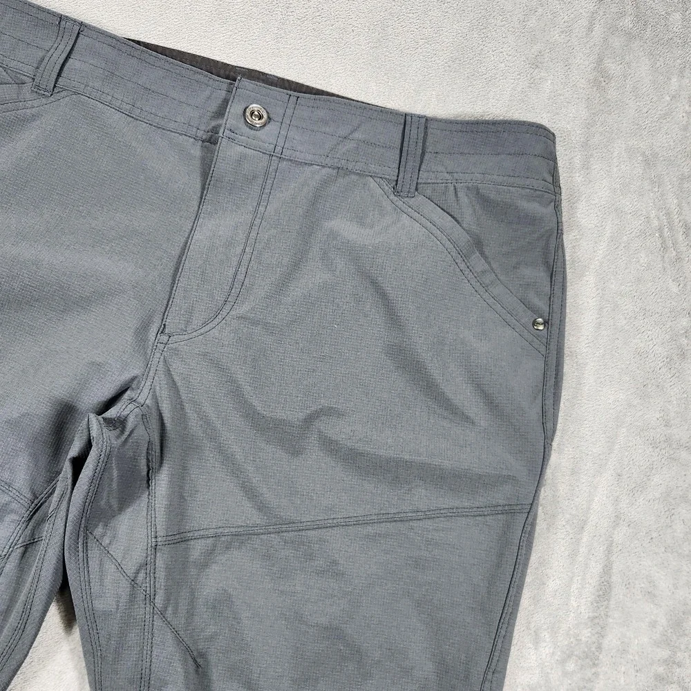 Kuhl‎ Silencr Pants Mens 40x30 Gray Ripstop Hiking Outdoor Stretch Nylon - Picture 3 of 16